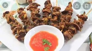 Hình ảnh MỀ GÀ NƯỚNG MUỐI ỚT 