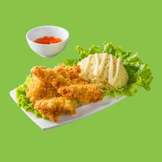 Cơm Gà Rút Xương Chiên Xù ( Size Lớn ). - 79.000 ₫ tại Cơm Gà Rút Xương Chiên Xù & Hamburger 1454