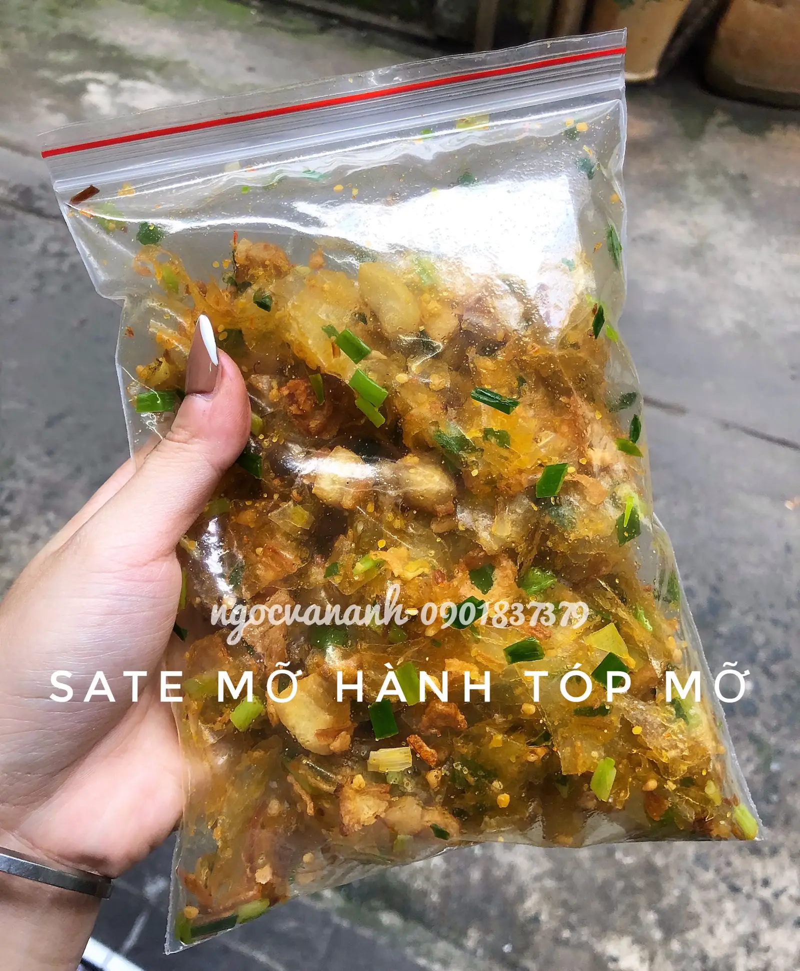 Sate mỡ hành tóp mỡ - 40.000 ₫ tại Ngọc Vân Anh - Bánh Tráng & Trà Sữa - Lê Văn Sỹ