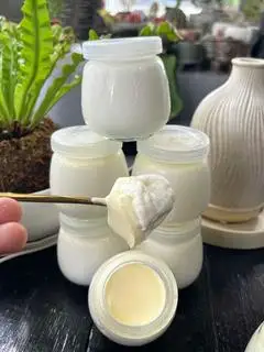 Hình ảnh Set 10 sữa chua phô mai - Hũ thủy tinh