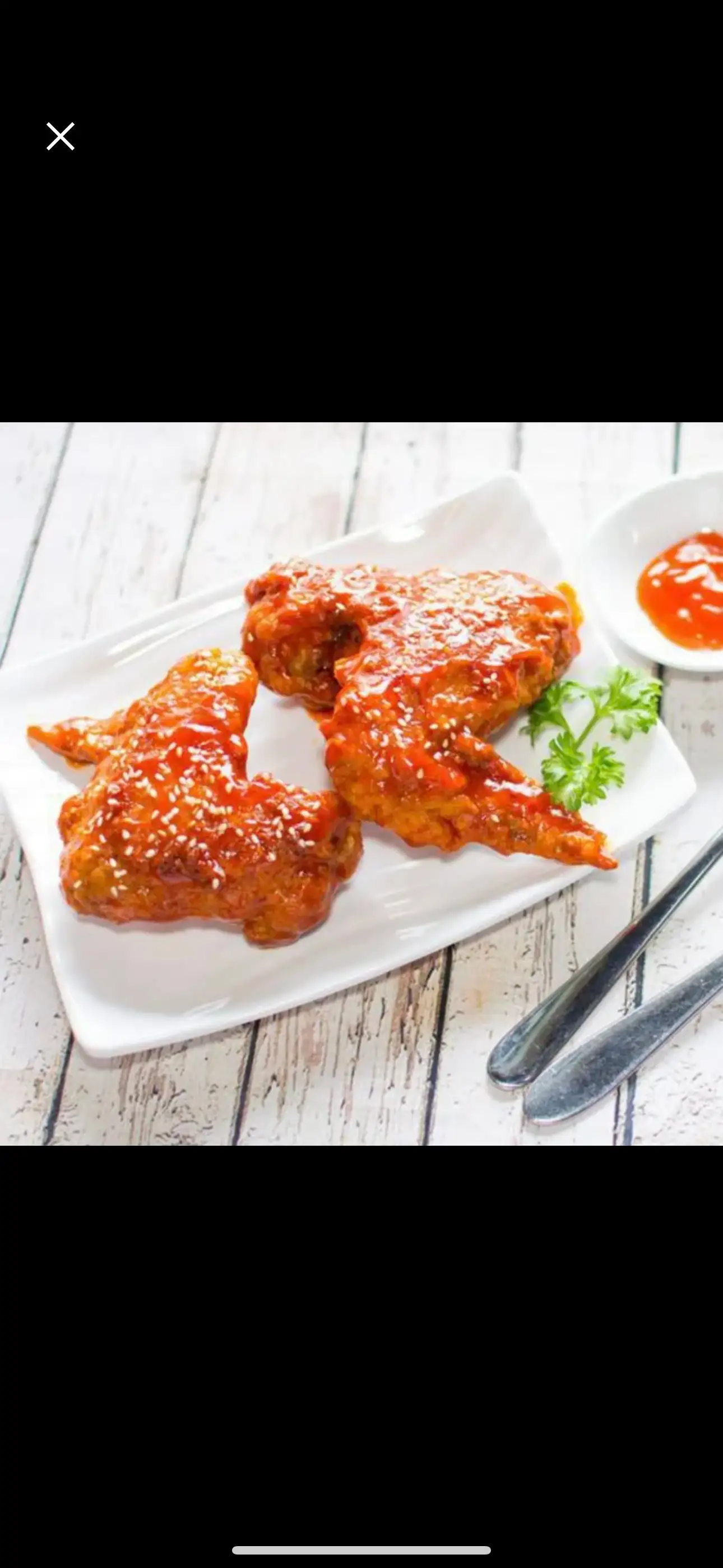 Cánh gà sốt hàn quốc - 65.000 ₫ tại Cô Thắm - Cá Viên & Mì Trộn - Đường Số 7
