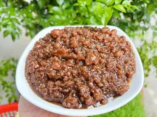 Cơm mắm ruốc xào thịt bầm  - 63.000 ₫ tại Chị Ba Béo - Cơm Trưa Văn Phòng - Đường Số 10