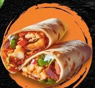 Bánh cuộn thịt heo+ gà - 45.000 ₫ tại Kebab - Tacos Sunrise - Quang Trung