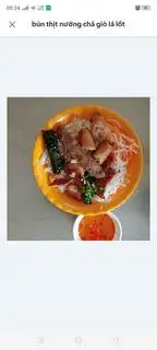 Bún thịt nướng đầy đủ  - 45.000 ₫ tại Bún Thịt Nướng & Bò Lá Lốt Sáu Cận - Phan Văn Trị