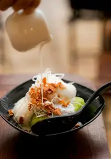 Hình ảnh kem xôi lá nếp