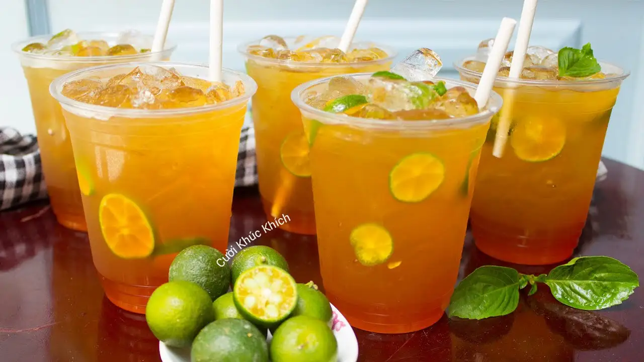 Trà tắc khủng lồ - 26.000 ₫ tại Bánh Mì Mặn & Bánh Mì Chay - Nguyễn Thị Minh Khai