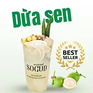 (Best Seller) Dừa sen mát lạnh giữa trời oi - 49.000 ₫ tại SOGUD SAIGON Q1 - Matcha Japan, Trà Trái Cây Tươi 100% & Cafe - Đinh Công Tráng