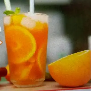 Hình ảnh trà đào cam xã 