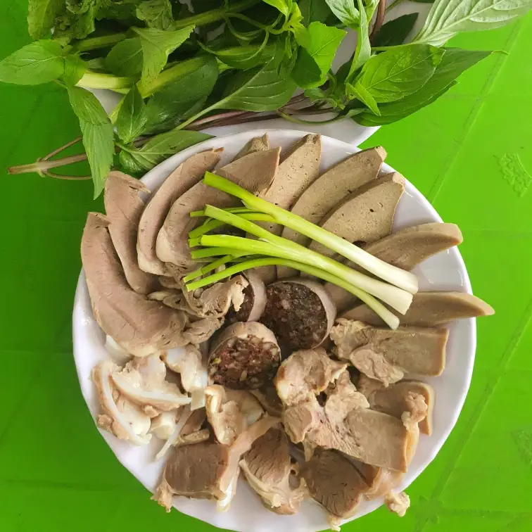 Dĩa Lòng Thập Cẩm - 250 gram - 165.000 ₫ tại Cháo lòng Bảo Duy - Điện Biên Phủ