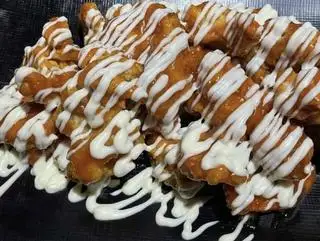 Hình ảnh  Gà sốt tuyết không xương