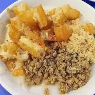 Hình ảnh Cháo sụn - thịt băm - quẩy