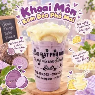 Hình ảnh Khoai môn kem dẻo phô mai