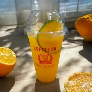 Cam ép - 27.000 ₫ tại Coffee 28 - Cà Phê, Trà & Ăn Sáng - Võ Trường Toản