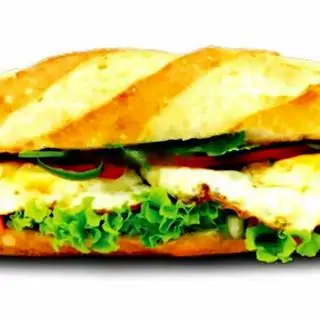 Hình ảnh Bánh mì trứng xúc xích