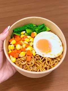 Hình ảnh MÌ Trộn Indomie Trứng