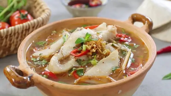 Bún Mắm đậm đà - 75.000 ₫ tại Tiệm Chay Thong Thả - Hòa Hảo