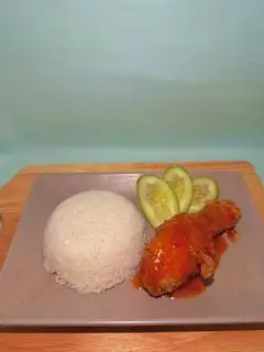 Hình ảnh Cơm gà tắm mắm