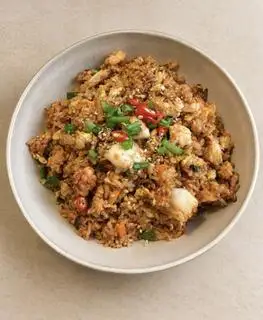 Hình ảnh Cơm Chiên Tôm Sốt Cay