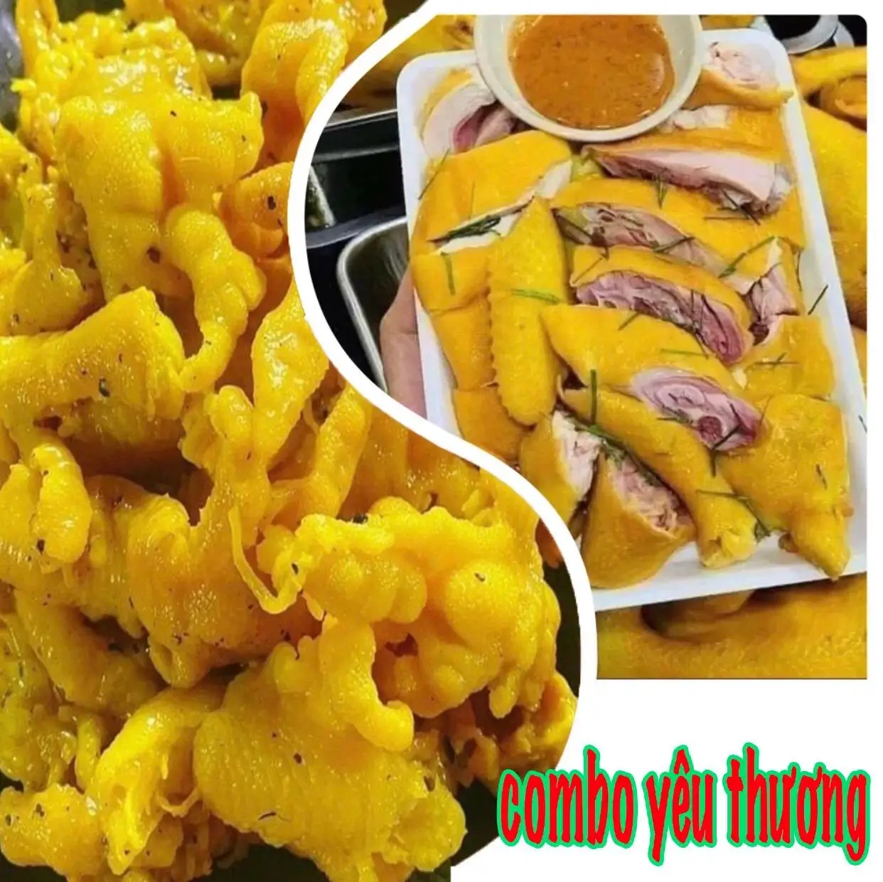 combo 1/2 gà ủ Muối +0.5 kg chân gà ủ muối rút xương  - 210.000 ₫ tại A Lũ - Gà Ủ Muối