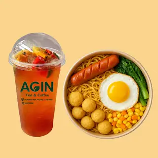 Hình ảnh Combo 1 Trà + 1 Mì trộn Indomie Thập Cẩm