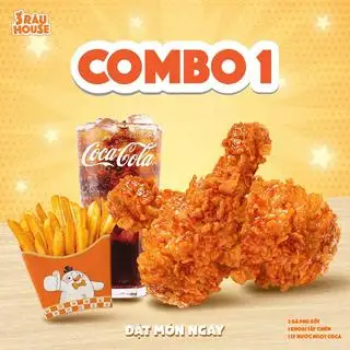 Combo 1 - 8.000 ₫ tại 3 Râu - Gà Rán, Mì Ý & Burger - Khu Đô Thị Mizuki Park