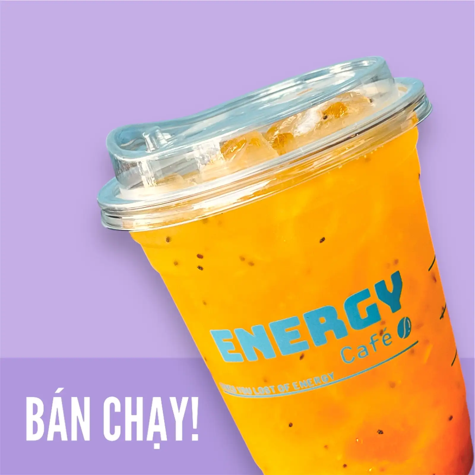 Cam tươi hạt chia - 33.000 ₫ tại Energy Café - Cà Phê, Trà & Latte - Hoàng Dư Khương
