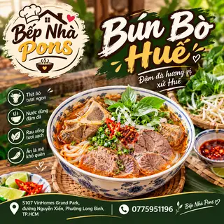 Hình ảnh Bún Bò Huế Đặc Biệt Sườn Bò