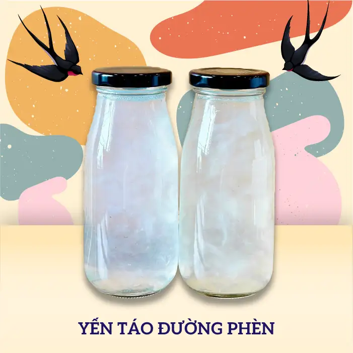 Hình ảnh Yến chưng đường phèn + nguyên liệu tuỳ chọn 