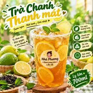 Hình ảnh Trà chanh thanh mát ly 700ml