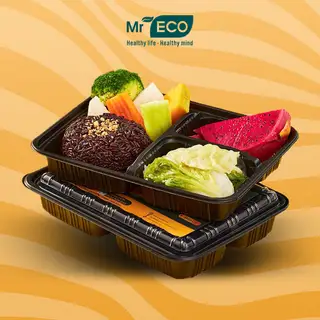 Hình ảnh Cơm gạo lứt rau củ vegan