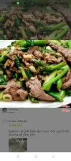 Hình ảnh Phở Xào Cải Bò Ngập Thịt