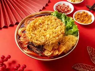 Hình ảnh Bún ốc trứng rán