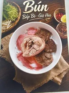 Hình ảnh bún bắp.giò heo 
