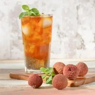 Hình ảnh Trà Vải Hạt Chia