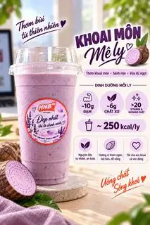 Hình ảnh Khoai môn mê ly size L (650ml)