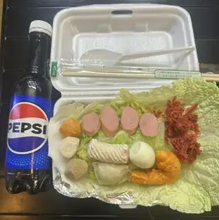 Hình ảnh mỳ trộn thập cầm-Pepsi
