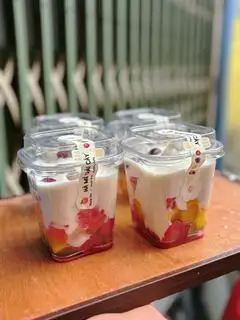 Trái cây dầm sữa chua phô mai - 55.000 ₫ tại Trái Cây Cắt Sẵn - Hà Mê Trái Cây - Cách Mạng Tháng Tám