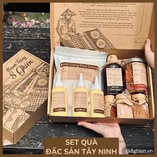Hình ảnh Set Quà Tặng Đặc Sản Bánh Tráng Phơi Sương Tây Ninh
