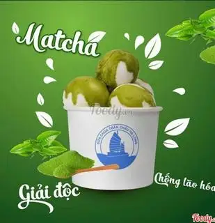 Hình ảnh Sữa chua matcha