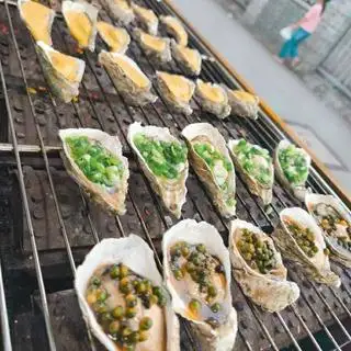 Hình ảnh hàu sữa nướng tiêu xanh 10c 