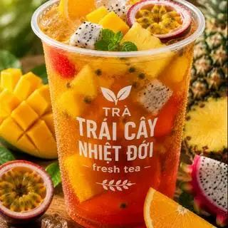 Hình ảnh Trà Trái Cây Nhiệt Đới