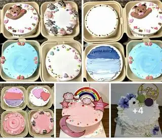 Hình ảnh Bánh kem nhắn nhủ (Không bán)