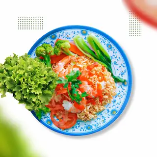 Mì xào hải sản - 40.000 ₫ tại Cơm Trưa Tân Khoa - Điện Biên Phủ