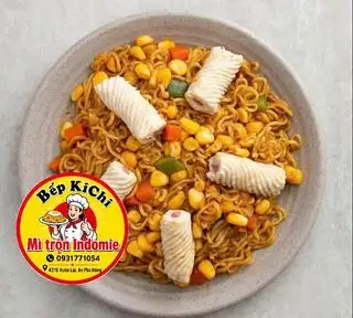 Hình ảnh Mì trộn chả mực