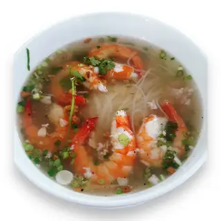 Hủ tiếu tôm - 69.000 ₫ tại Hủ Tíu Mực Ngũ Gia - Phan Xích Long