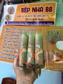 Combo 10 gỏi cuốn tôm - thịt - 130.000 ₫ tại Bếp Nhà BB - Gỏi Cuốn & Bún Mắm Nêm & Rau Má Mix - Đường Số 1