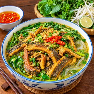 Hình ảnh miến lươn đồng 