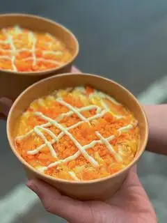 Hình ảnh Bông lan trứng muối - không chà bông