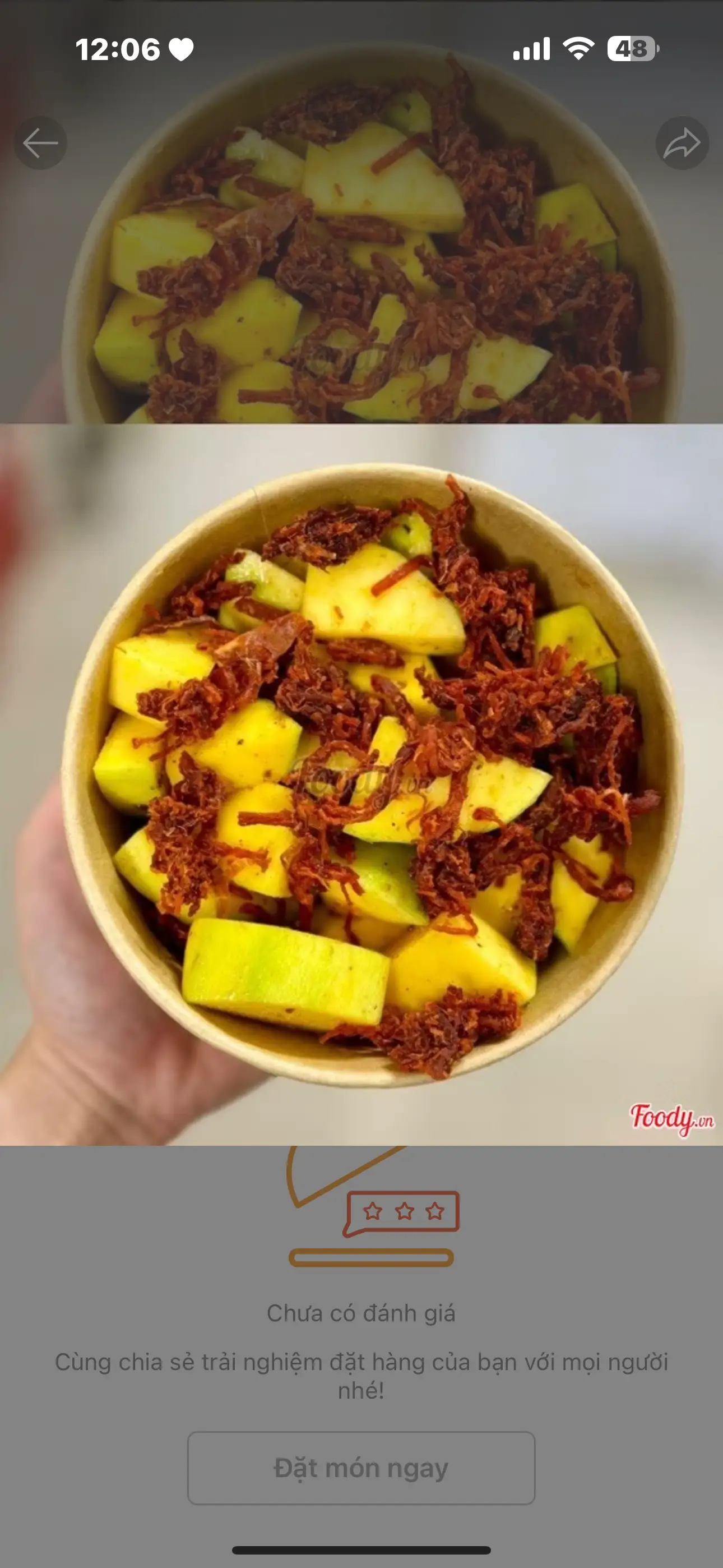 Hình ảnh Mix Cóc Xoài dầm bò khô 