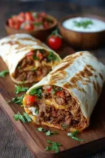 Bánh tacos bò bằm - 39.000 ₫ tại Bánh Tacos - Lý Thánh Tông